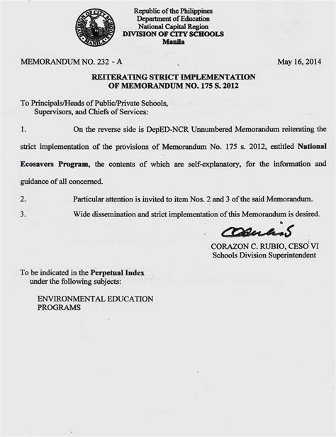 UNDM – UNRM REITERATING THE IMPLEMENTATION OF .